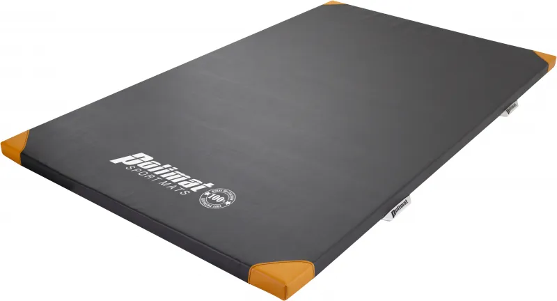 materac gimnastyczny z narożnikami i uchytami polimat gymnastic mat with corners and hand grips polimat-sport