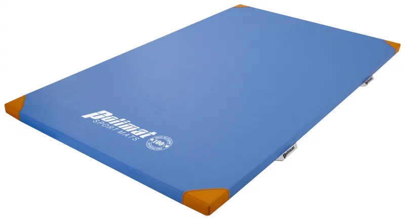 materac gimnastyczny z narożnikami i uchytami polimat gymnastic mat with corners and hand grips polimat-sport