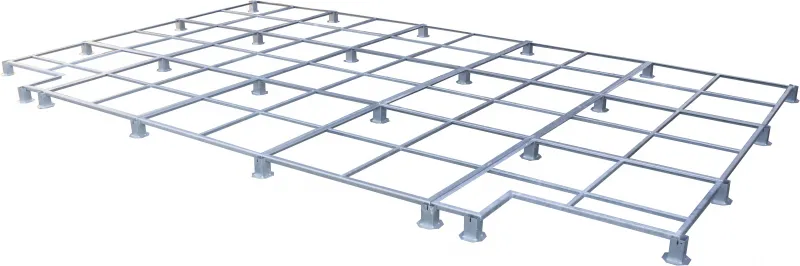 stelaż matalowy pod zeskok polimat modular grid platform
